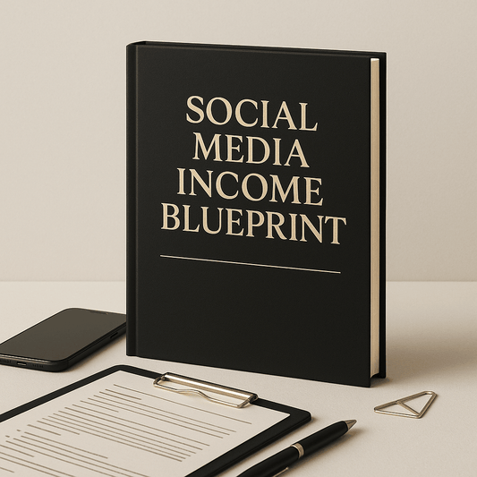 Social Media Income Blueprint digital guide for monetizing social media platforms and earning income