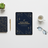 Social Media Income Blueprint tablet mockup
